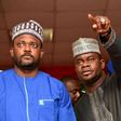 Kogi's Governor Yahaya Bello (right) with his deputy governor, Edward Onoja [Western Point Nigeria]