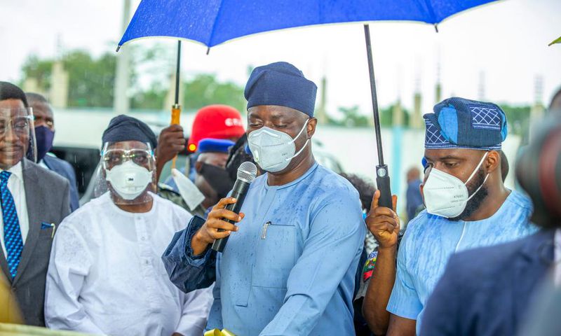 Governor Seyi Makinde at the inauguration of Oyo Family Court. [Twitter/@seyimakinde]