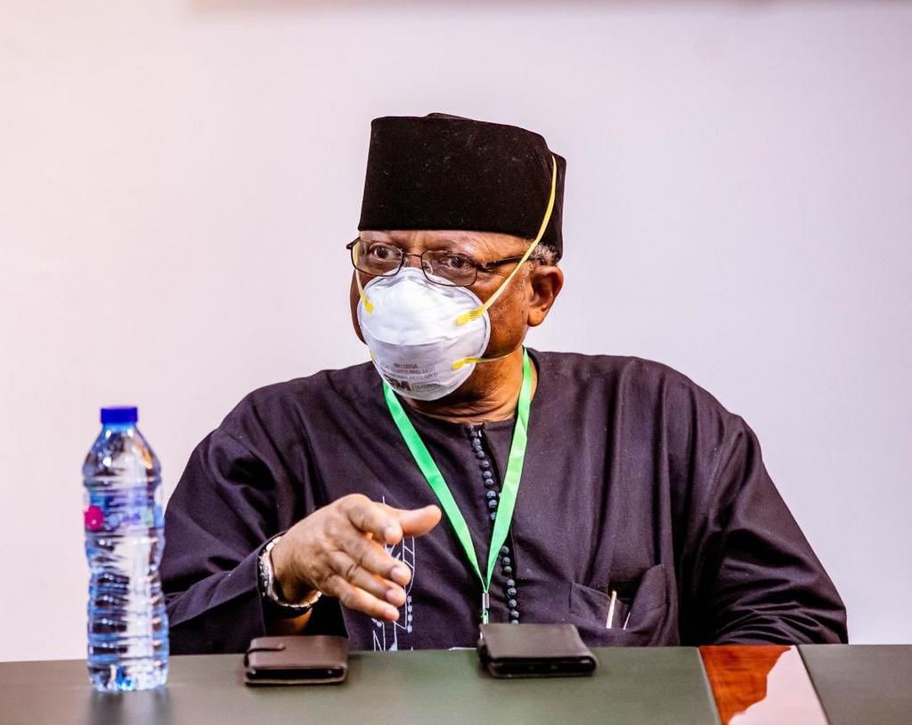 Minister of Health, Dr. Osagie Ehanire. [Twitter/@femigbaja]