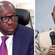 Governor Godwin Obaseki of Edo State and his predecessor, Adam Oshiomhole, who is now the National Chairman of the ruling All Progressives Congress, (ChannelsTV)