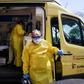 Although the epidemic has weakened its deadly grip on Spain, there has been no let-up in the "constant tension" faced by ambulance crews