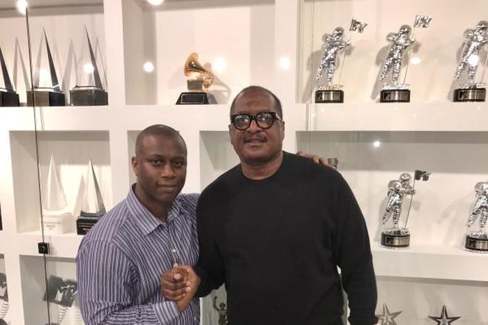 Mathew Knowles (Right) gets a role in Nigeria's Meplaylist
