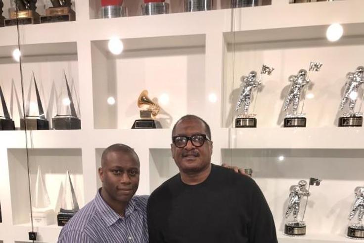 Mathew Knowles (Right) gets a role in Nigeria's Meplaylist