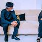 Vice President Yemi Osinbajo  visits Ajimobi’s widow on Saturday, August 8, 2020. (Daily post)