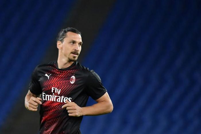 Swedish forward Zlatan Ibrahimovic scored 11 goals for AC Milan after signing in January.
