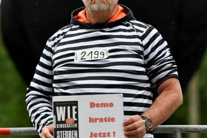 The protests have swelled in recent weeks to gatherings of thousands in major German cities