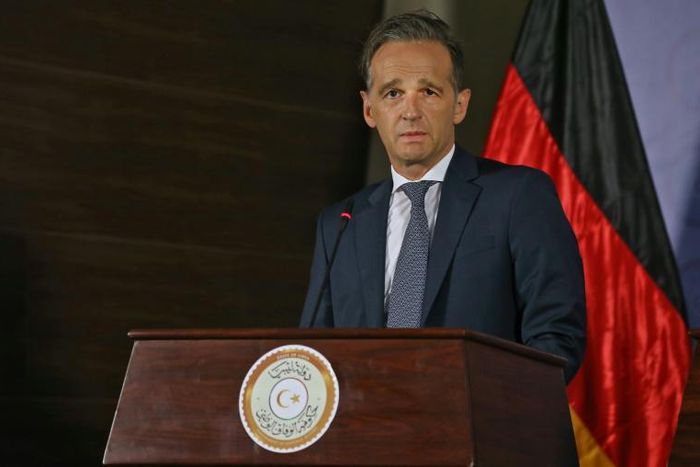 German Foreign Minister Heiko Maas in Tripoli warned of a 'deceptive calm' in Libya