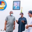 Delta Gov Okowa hosts movie producers in Asaba on Friday, August 28, 2020