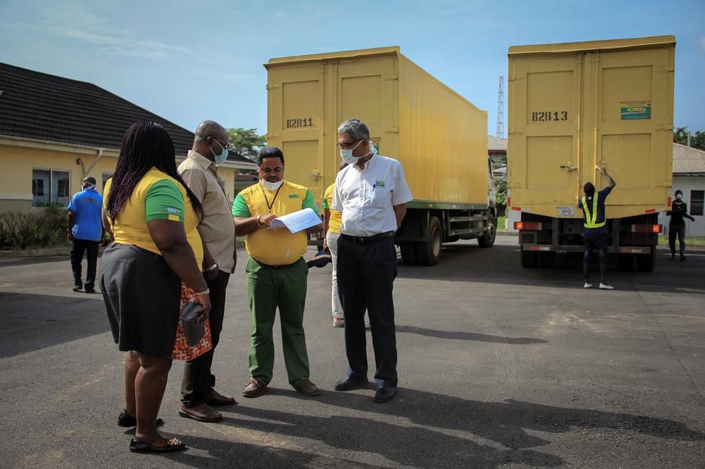 Calabar: The yellow and green trucks circling Nigeria: Flour Mills of Nigeria continues to feed the nation amidst the Coronavirus pandemic