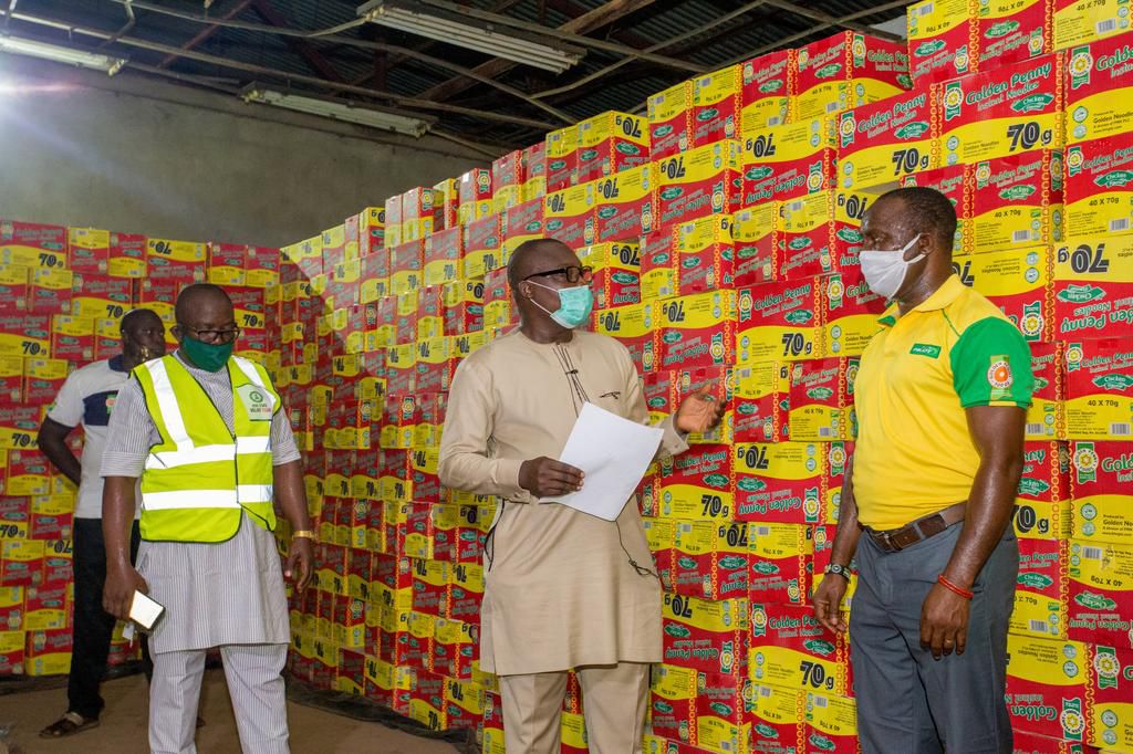Edo: The yellow and green trucks circling Nigeria: Flour Mills of Nigeria continues to feed the nation amidst the Coronavirus pandemic