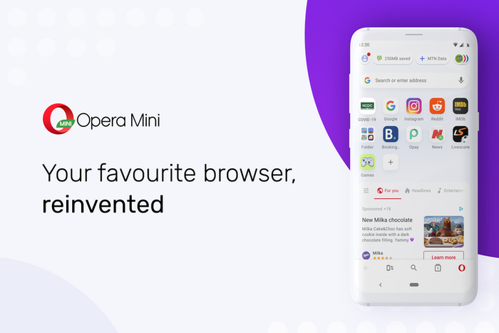 Opera Mini gets major update and fully revamped design with the launch of Opera Mini 50