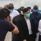 The Minister of Transportation, Rotimi Ameachi at the site of the Transportation University in Daura with the Chinese Contractors. (TheCable)