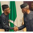 Kaduna Gov Elrufai (L) says VP Osinbajo (R) is Chairman of the National Association of Short People in Nigeria (Presidency)