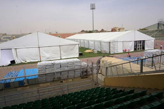 Kano authorities raced to build an isolation centre at a sports stadium as coronavirus spread. The facility was built with donations from Kano-born tycoon and philanthropist Aliko Dangote