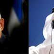 Israeli Prime Minister Benjamin Netanyahu (L) and the UAE ruler, Abu Dhabi's Crown Prince Mohammed bin Zayed