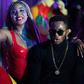 Housemates Erica and BrightO at their Saturday night party [ Africa Magic]