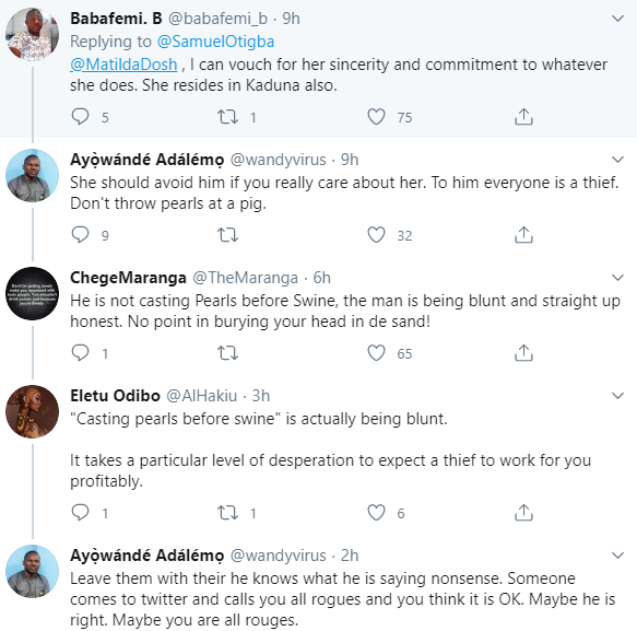 “You can steal because I know you will & I can’t control it” – Employer’s job adverts reads