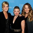 (L-R) Musicians Martie Maguire, Natalie Maines and Emily Robison of the Dixie Chicks, shown here on February 27, 2014, have dropped the "Dixie" from their name and are now simply "The Chicks"