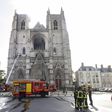 Emergency teams managed to contain the fire at the gothic structure, built between 15th and 19th centuries