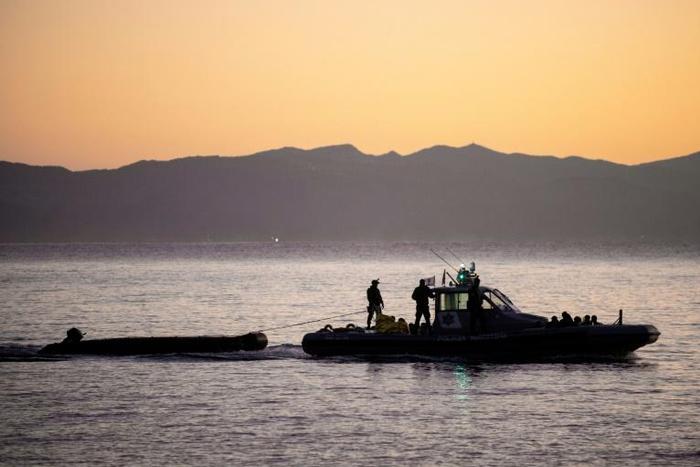 Frontex told AFP that 'all four boasts have been accounted for' and there had been no shipwreck in the Mediterranean