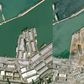 These satellite images by Airbus DS shows a view of the port of Beirut on January 25 and on August 5, a day after the blast sowed devastation across the city