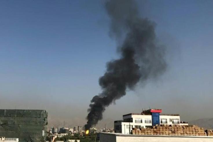 IMAGESAn explosion targeting the convoy of Afghanistan's vice president Amrullah Saleh convoy rocked central Kabul early Wednesday, sending thick plume of smoke in the sky. "This terrorist attack has failed and Saleh is safe and fine," said Razwan Mura...