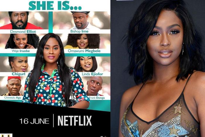 American singer, Justine Skye has called out the makers of the romantic comedy [Instagram/@justineskye]