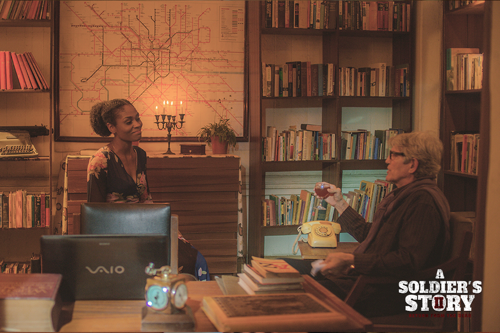 BTS from ''A Soldier Story: Return From The Dead' [Three Public Relations]