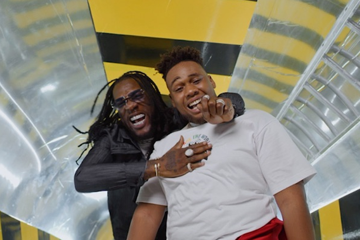 Burna Boy features on Buju's new single, 'L'enu (Remix).' (Spaceship)