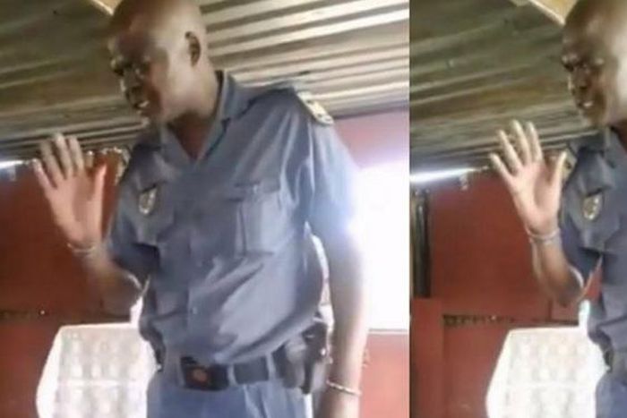 Police officer prays to seek God's permission to arrest pastor over lockdown violation (video)