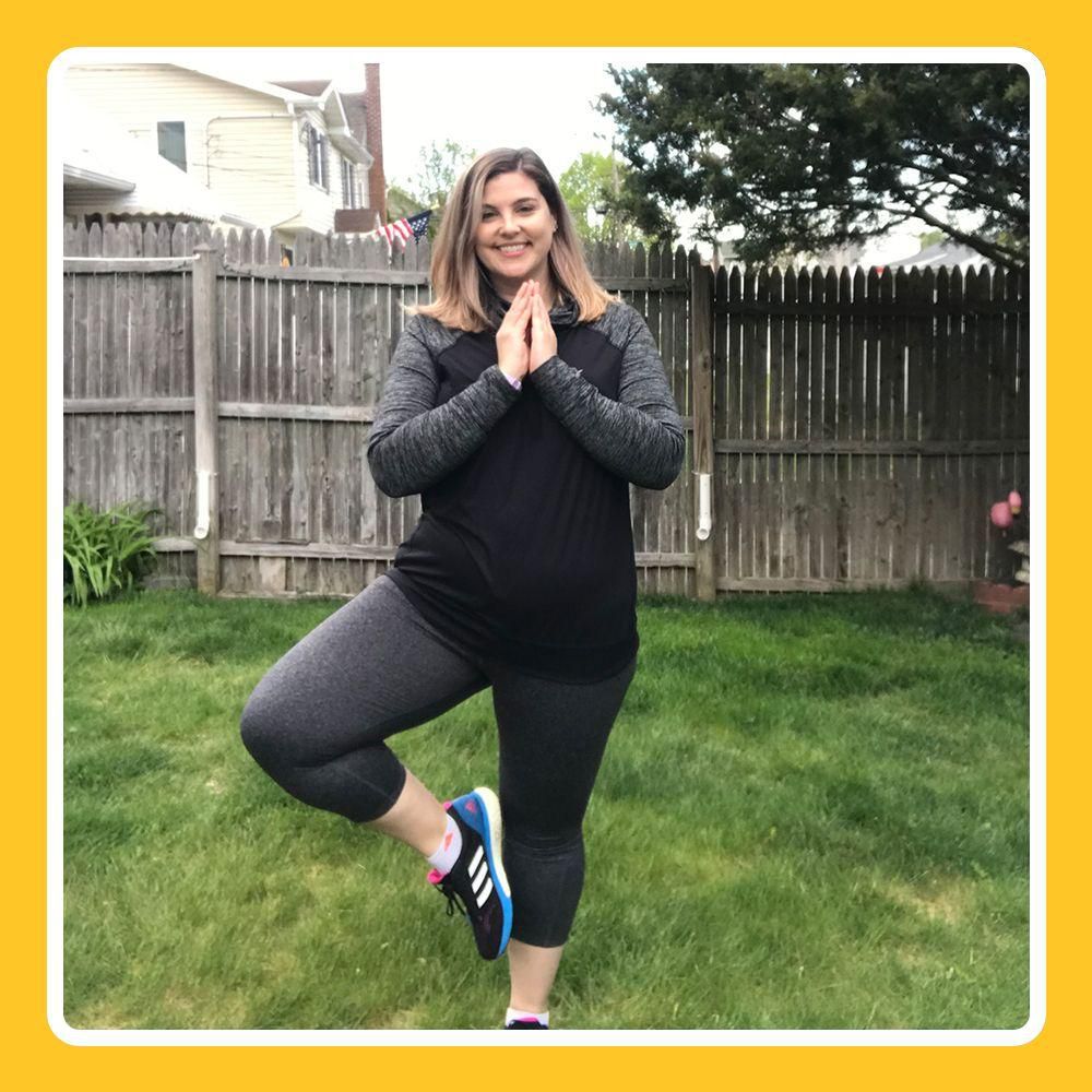 Luckman says being active helps her symptoms under control. But at the same time, she listens to her body when she needs to take a day off.