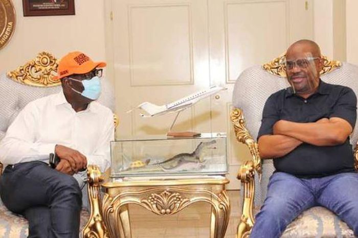 Governors Godwin Obaseki of Edo state and Nyesom Wike of Rivers state