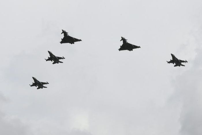 Two aerial tributes will be the highlight of two weeks of manoeuvres that will see Israeli air forces train on German soil for the first time