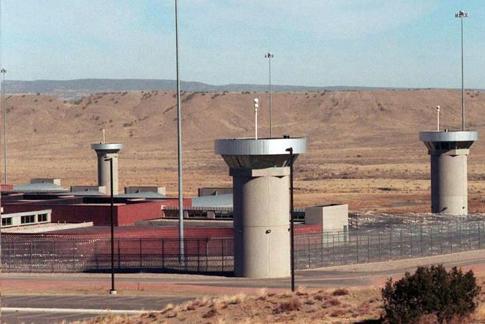 He is incarcerated in one of the United States' highest security prisons, located in Colorado's mountainous desert