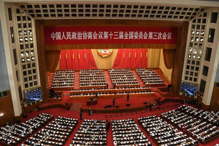 More than two thousand delegates attended the opening of the Chinese People's Political Consultative Conference opened at Beijing's Great Hall of the People