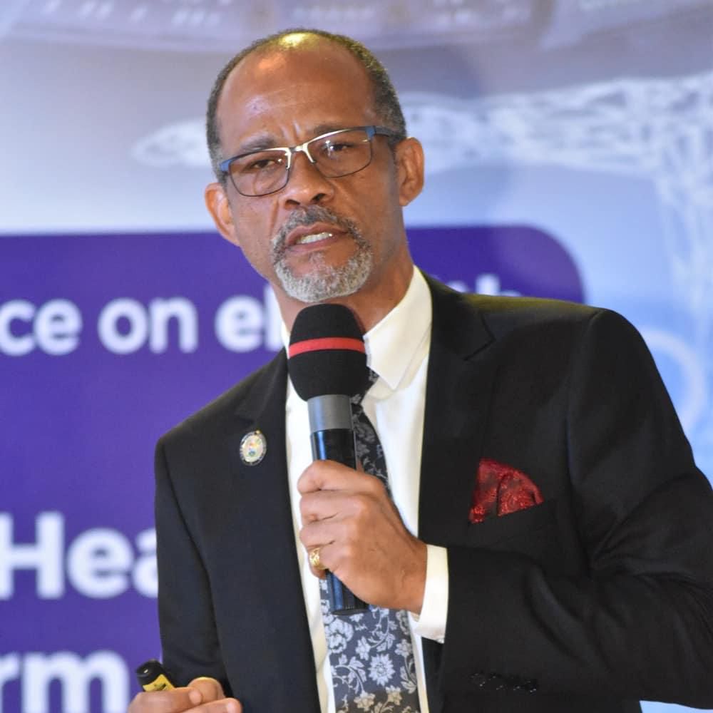 Prof. Akin Abayomi, Commissioner for Health, Lagos state. [Twitter/@ProfAkinAbayomi]