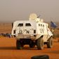 Un blindé de la mission de l'ONU au Mali dans la région de Menaka le 14 mars 2020