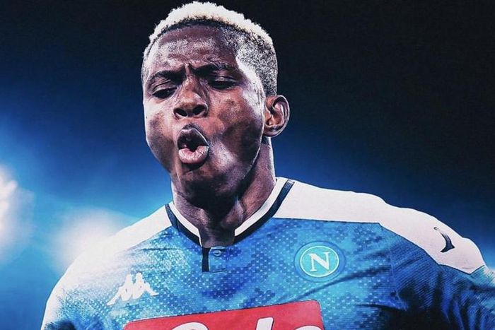 Victor Osimhen joins Napoli (Twitter/@victorosimhen9)