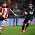 Stripped of his halo: midfielder Pierre-Emile Hojbjerg is no longer Saints captain