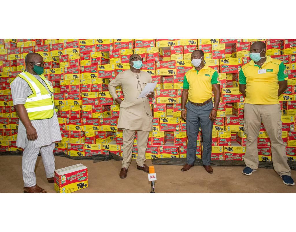 Edo: The yellow and green trucks circling Nigeria: Flour Mills of Nigeria continues to feed the nation amidst the Coronavirus pandemic