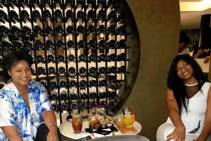 Omotola Jalade-Ekeinde and her first child, Princess [Instagram/RealOmosexy]