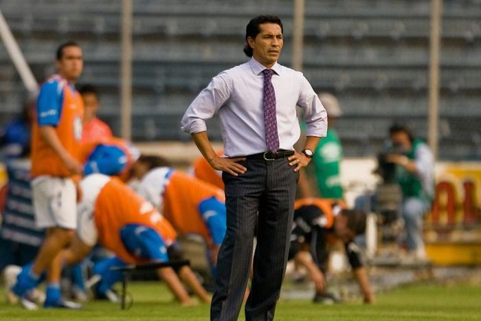 Former Mexican international midfielder Benjamin Galindo, an assistant coach for Major League Soccer's San Jose Earthquakes, was hospitalized in Mexico following brain surgery, according to his son