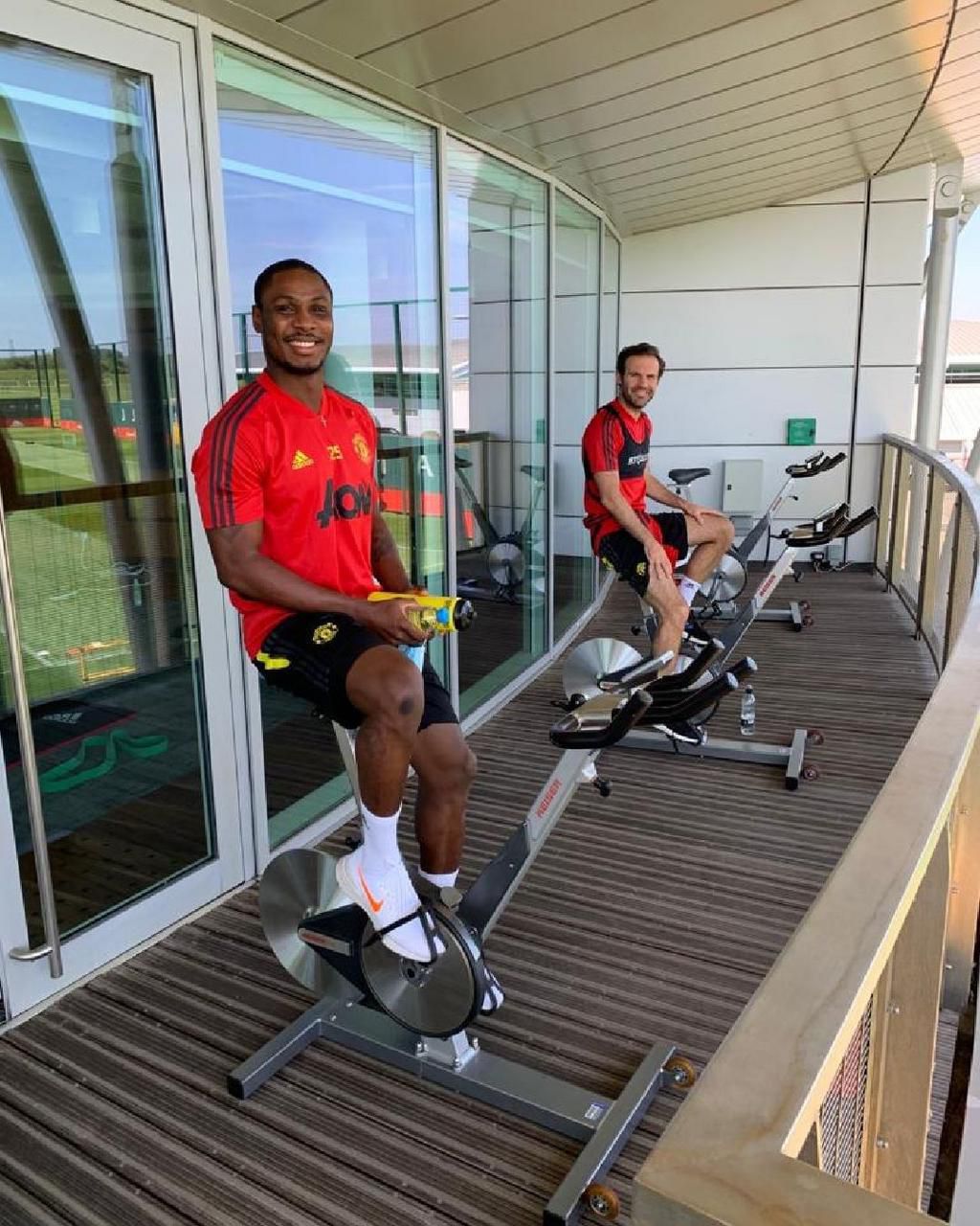 Odion Ighalo (Instagram/Manchester United)