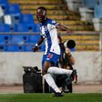 FC Porto's  Chancel Mbemba celebrates after scoring