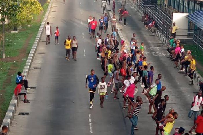 Gbagada joggers have been arrested and tried (Twitter: @Engr_Series)