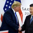 China's President Xi Jinping and US President Donald Trump meet at a summit in Osaka in June 2019