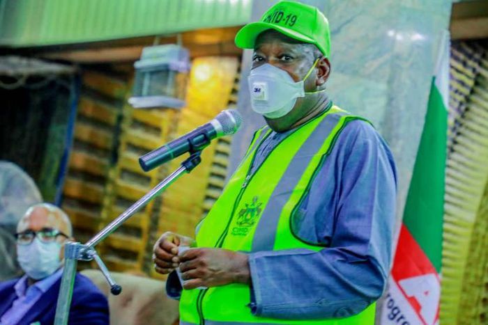 Governor Abdullahi Umar Ganduje. [Twitter/@Dawisu]