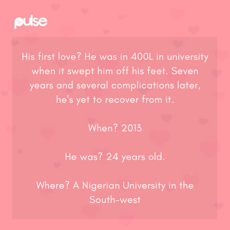 First Love of a man still stuck in the past