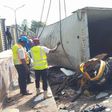 The scene of the accident in Anambra. [NAN]