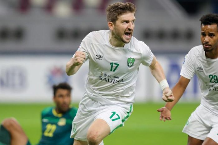 Former Germany midfielder Marko Marin set-up Al Ahli's only goal in the loss to Al Shorta